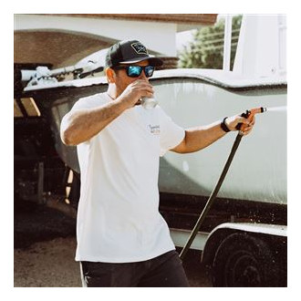 Dark Seas X Grundens Portsmith SS T-Shirt  Natural XXL