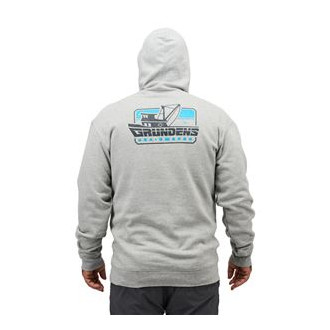 Displacement DWR Hoodie Commercial Boat Athletic Heather XL