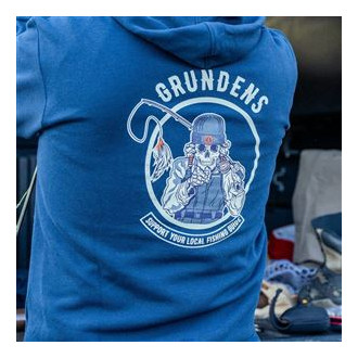 Displacement DWR Hoodie SL Guides Dark Navy  XXL