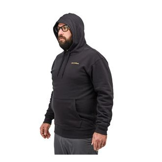 Displacement DWR Hoodie Tuna Tattoo Black L