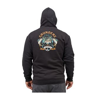 Displacement DWR Hoodie Tuna Tattoo Black XXL