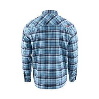 Dungeness Seawool Flannel Shirt  Captain´s Blue L