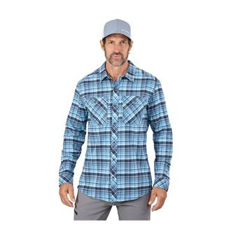 Dungeness Seawool Flannel Shirt  Captain´s Blue XXL