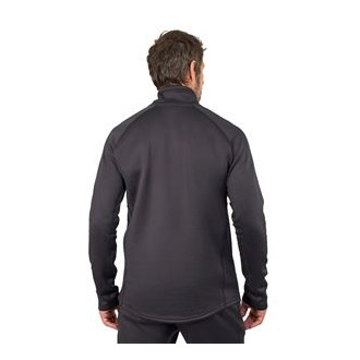 Grundies Thermal 1/2 Zip Black  XXL