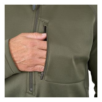 Grundies Thermal 1/2 Zip Deep Depths  XL