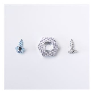 HEXAGRIP Cleat and Stud Puck Pack Silver O/S