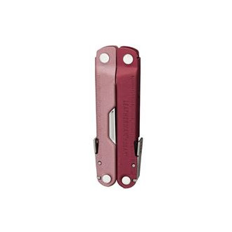 LEATHERMAN REBAR - HEATHERED CRANBERRY/CRANBERRY SHEATH/ BOX-INT