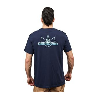 Logo Boat SS T-Shirt Dark Navy XL