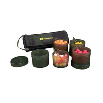 Krabičky RidgeMonkey Modular Hookbait Pots Camo