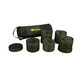 Krabičky RidgeMonkey Modular Hookbait Pots Camo