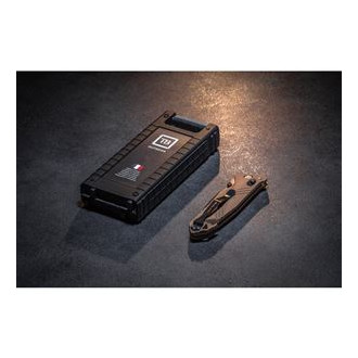 MONOBLOC KNIFE IMPACT 127 BLACK PVD G10 BLACK