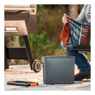 StayDry Pellet Bin and Lid