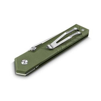 UNBOXER EVERYDAY CARRY KNIFE ARMY GREEN HANDLE