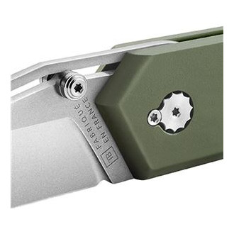 UNBOXER EVERYDAY CARRY KNIFE ARMY GREEN HANDLE
