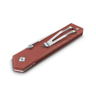 UNBOXER EVERYDAY CARRY KNIFE RED HANDLE