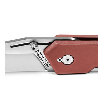 UNBOXER EVERYDAY CARRY KNIFE RED HANDLE