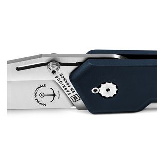 UNBOXER FRENCH NAVY EVERYDAY CARRY KNIFE MIDNIGHT BLUE HANDLE