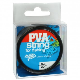 PVA nit Giants Fishing String 6ply Braided 20m