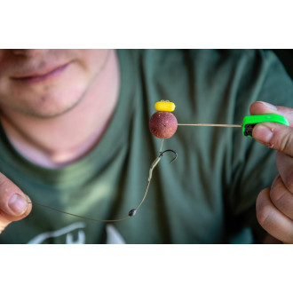 Zarážky na pelety Giants Fishing Pellet Holder Clear 3 bal.