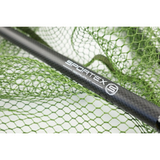 Kaprařský podběrák SPORTEX s pogumovanou síťkou 42" olivový