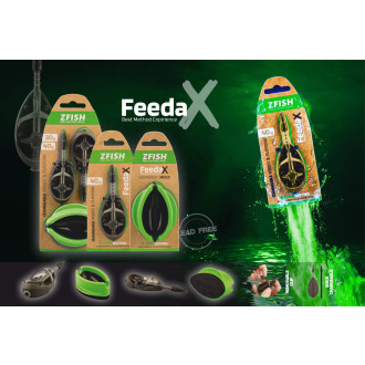 Krmítko Zfish Method Feeder Feeda X