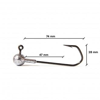 Hell-Cat Jig Head Catfish vel. 10/0