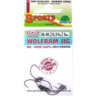 Vanfook Wolfram JIG WG vl.XL bez protihrotu 5ks