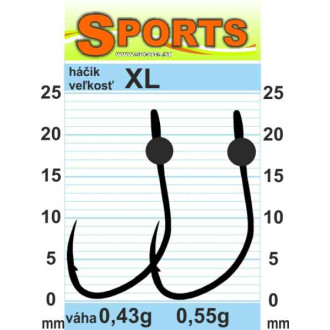 Vanfook Wolfram JIG WG vl.XL bez protihrotu 5ks