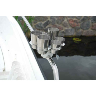 Sada nerezavějících sklenic 3x60ml 3x150ml v pouzdře