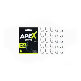 Háčky RidgeMonkey Ape-X Curve Barbed Bulk Pack 25ks