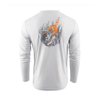 Poppin´ South LS Tech Tee Glacier M