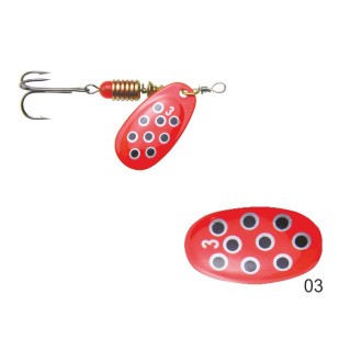 Rotační třpytka Mistrall Sperso vel.2 4g