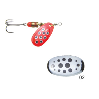 Rotační třpytka Mistrall Sperso vel.3 6g