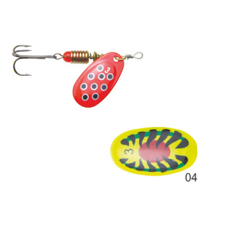 Rotační třpytka Mistrall Sperso vel.4 8g