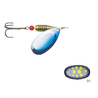 Rotační třpytka Mistrall Caliro vel.1 3g