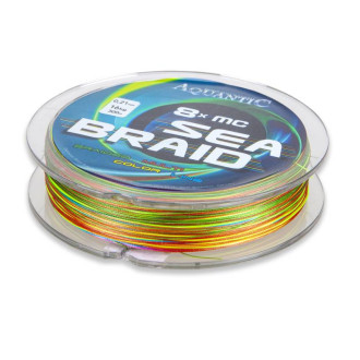 Šňůra Aquantic MC Sea-Braid Multicolor osmipramenná 300m