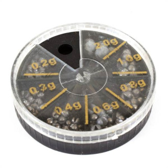 Broky v dávkovacím boxu