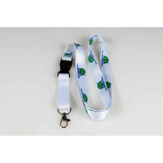 Textilní klíčenka s karabinou,Logo Sports