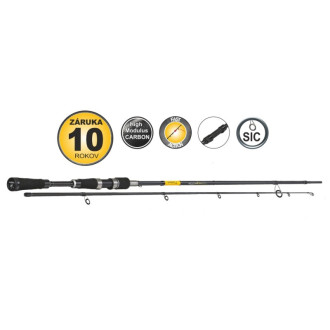 Set SPORTEX Black Pearl GT-3 2,1m/20g+SHIMANO Nexave+šňůra