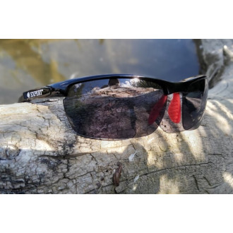 Rybářské polarizační brýle EXPERT černé/šedé