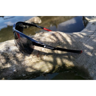 Rybářské polarizační brýle EXPERT černé/šedé