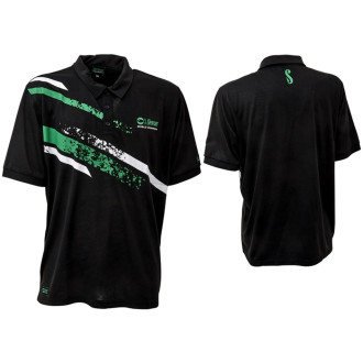 Tričko Sensas Polo Stripes Black