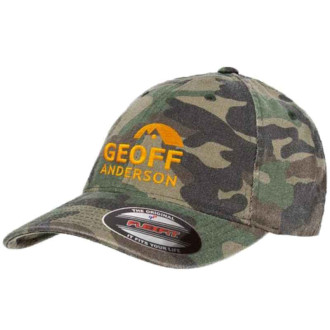 Kšiltovka Geoff Anderson - flexfit zelená