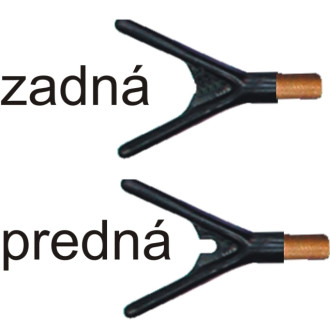 Rybářská podpěrka V přední