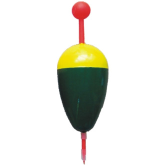 Splávek na lov ryb žluto-zelený KP 4g