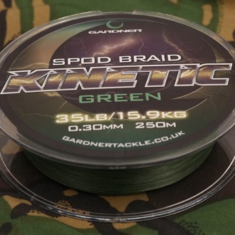 Splétaná šňůra Gardner Kinetic Spod Braid 0,30mm 250m