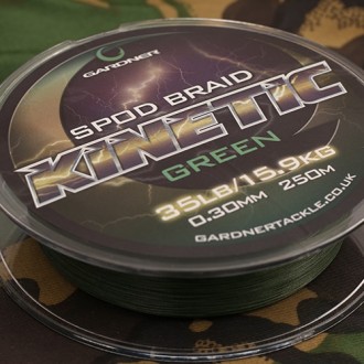Splétaná šňůra Gardner Kinetic Spod Braid 0,30mm 250m