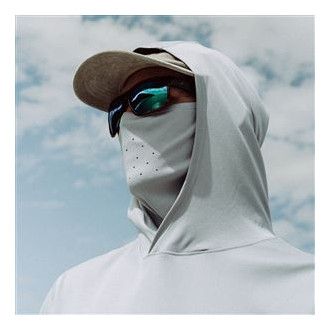 Tough Sun Masked Hoodie  Mist XXL