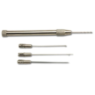 Akční set jehel obsahuje 3 x jehla + vrták, kovové