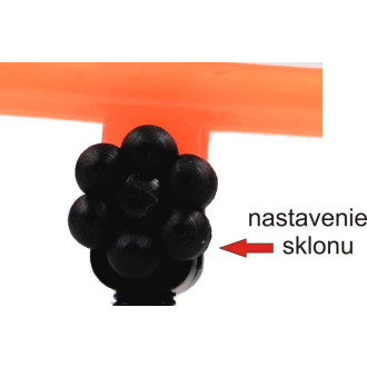 Podpěrka - hrazdy na feeder oranžová